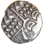 Badbury Rings. Durotriges. c.58-45 BC. Celtic silver stater. 19mm. 5.34g.