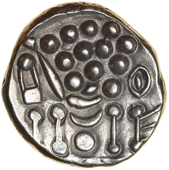 Cranborne Chase. Durotriges. c.58-40 BC. Celtic silver stater. 17-19mm. 5.36g. - Image 2 of 2