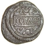Verica Eagle. Regini & Atrebates. c.AD 10-40. Celtic silver unit. 14mm. 1.13g.