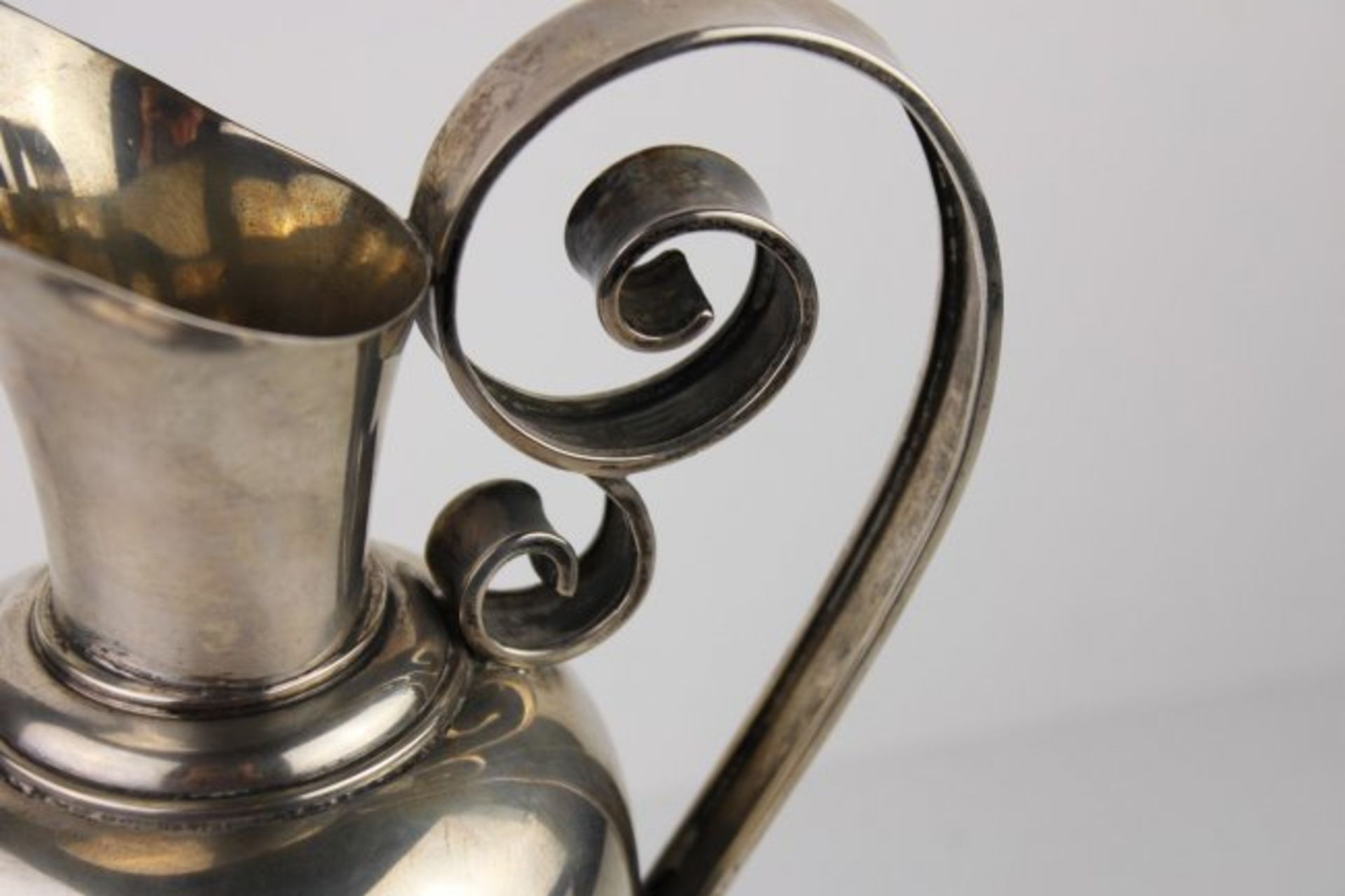 Antique silver pitcher !9th Century - Image 3 of 3