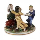 Ludwigsburg porcelain figurine "Seasons"