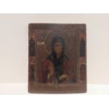 Antique Russian Icon 19th C