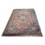 Silk handmade Kashmir rug