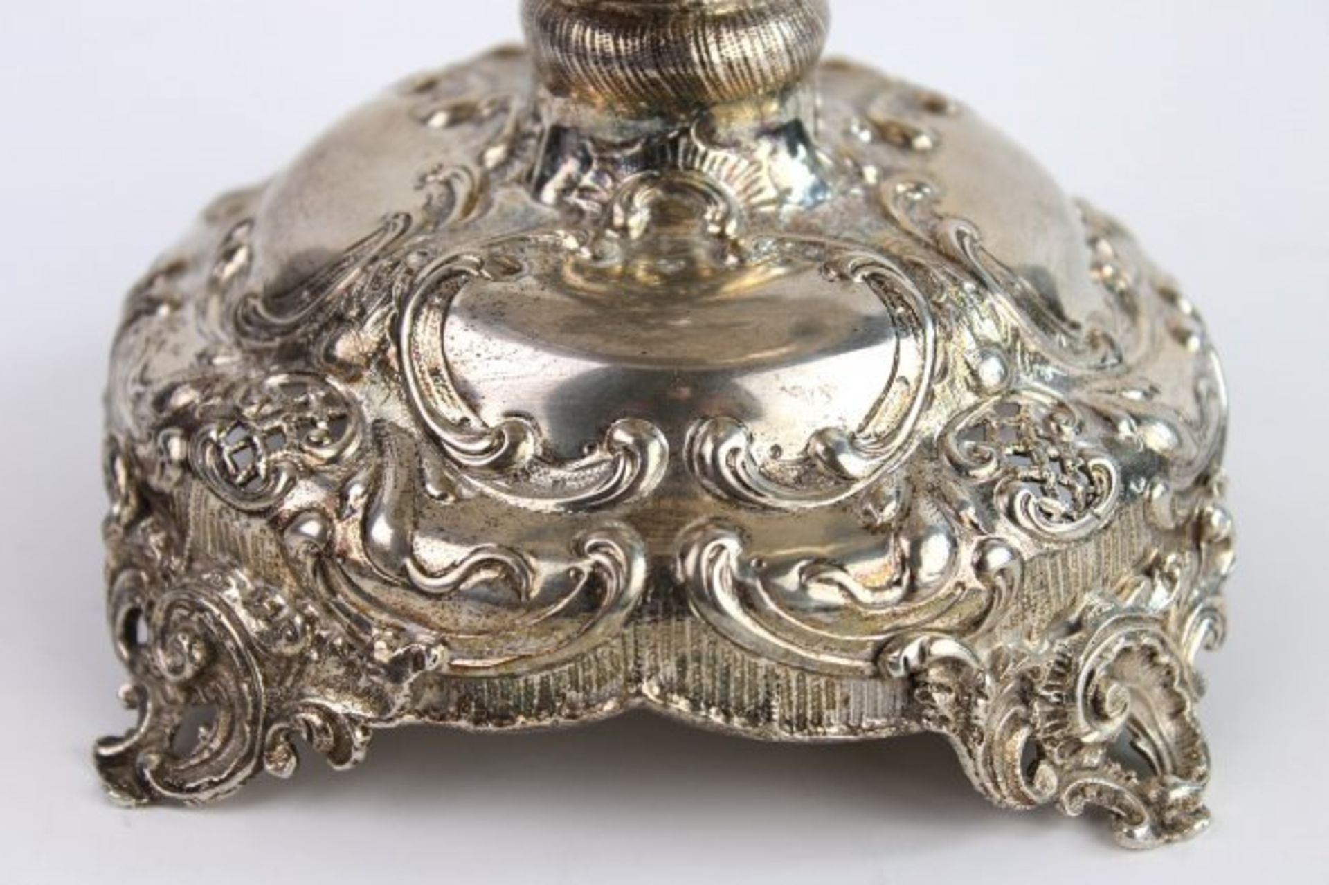 Antique silver plate Rococo Style - Image 3 of 5