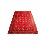 Handmade Afghan rug 294 x 210 cm.
