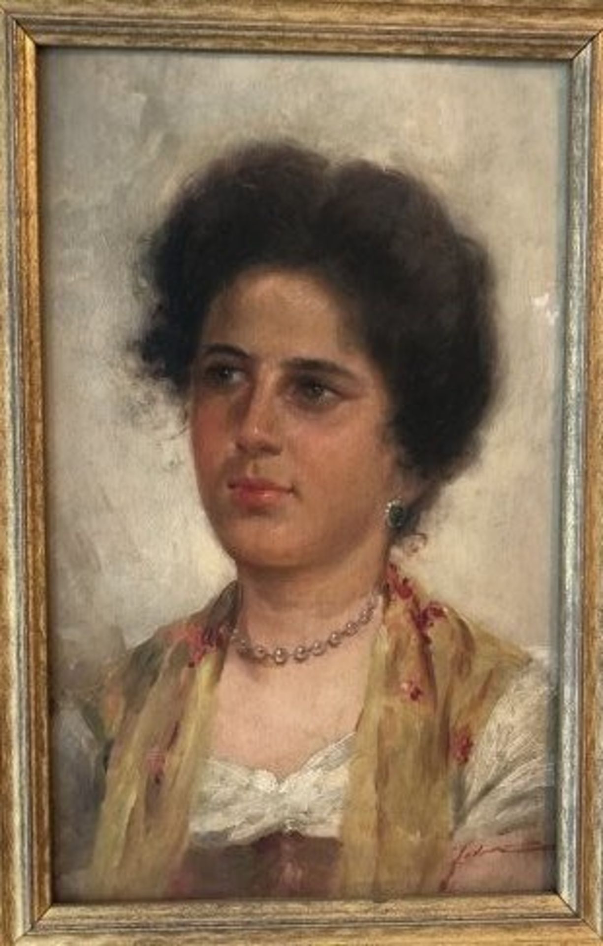 Eduardo FORLENZA 1861-1934 ITALIAN GIRL - Image 2 of 5