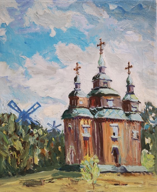 Russian Orthodox Church Kiev Pyrohovo Open-Air Museum