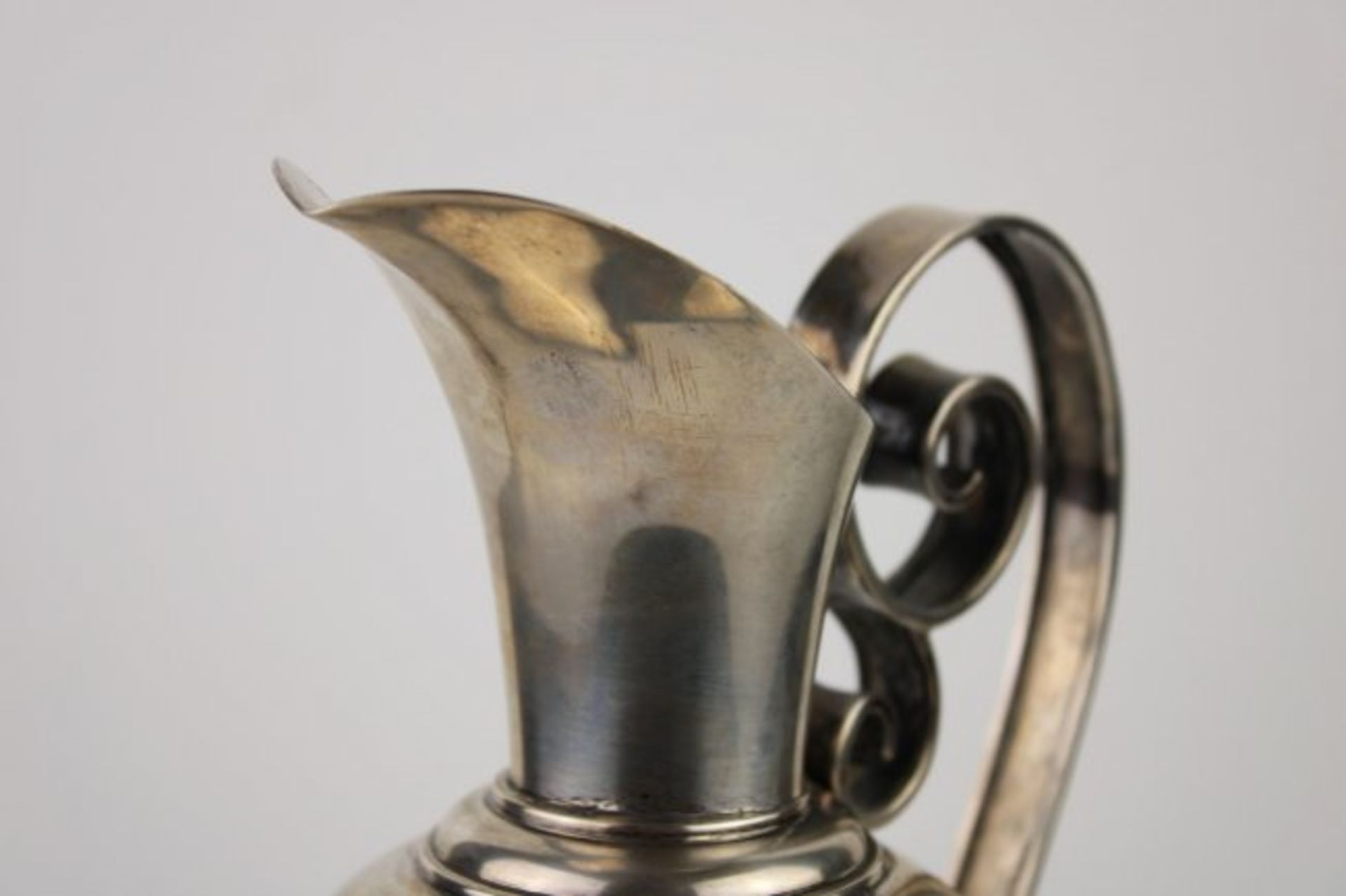 Antique silver pitcher !9th Century - Image 2 of 3