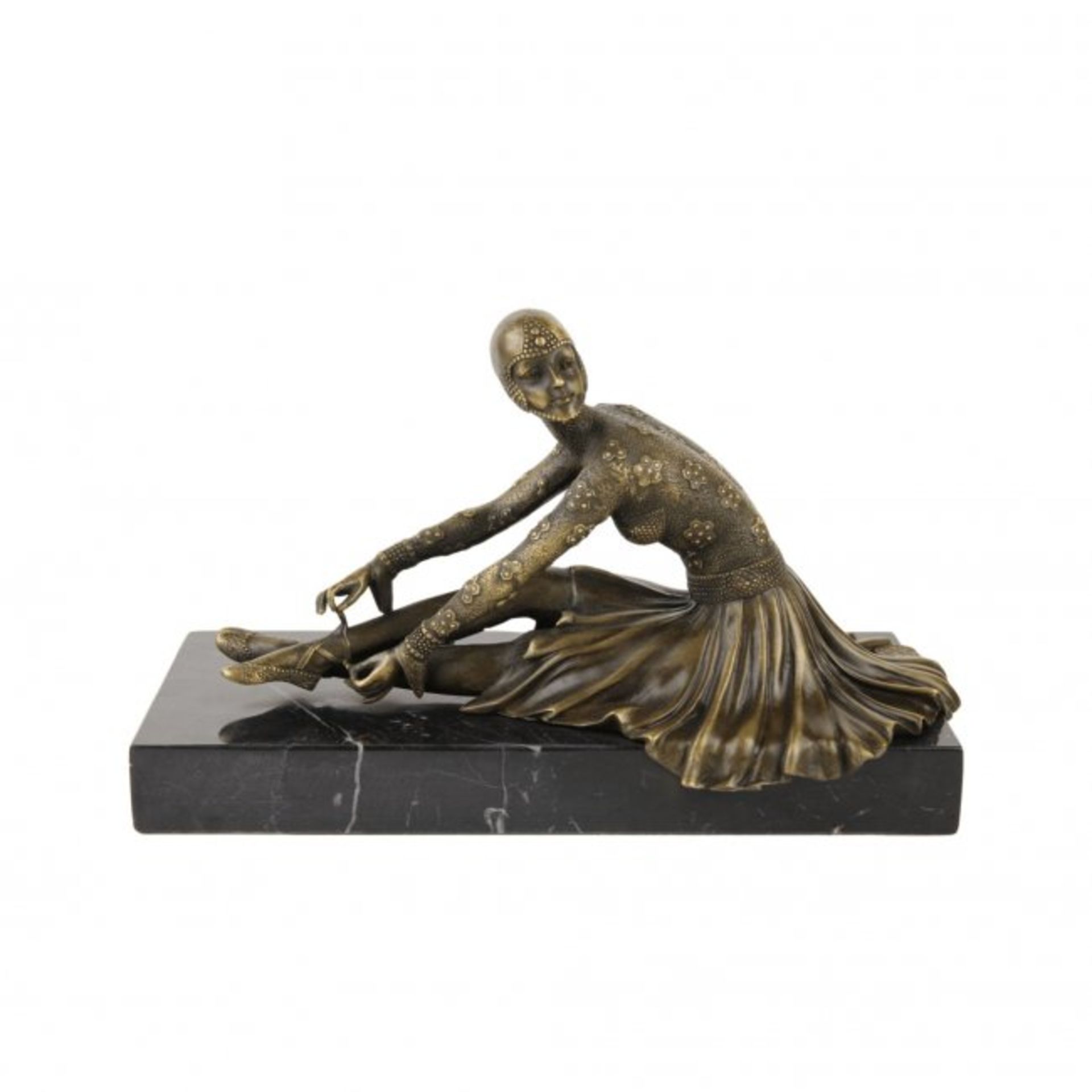Art Deco bronze sculpture by D. H. Chiparus