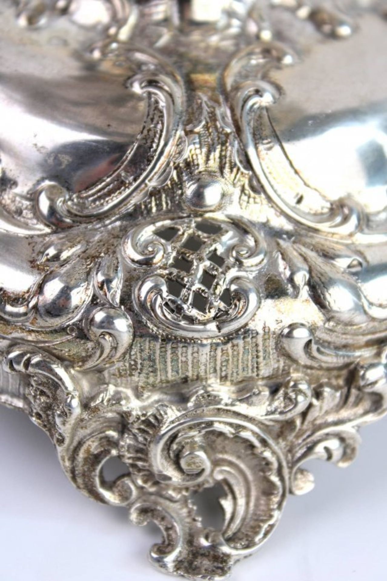 Antique silver plate Rococo Style - Image 4 of 5