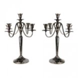 Spanish silver candlesticks