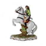Kister, Scheibe-Alsbach porcelain figurine “Rider"