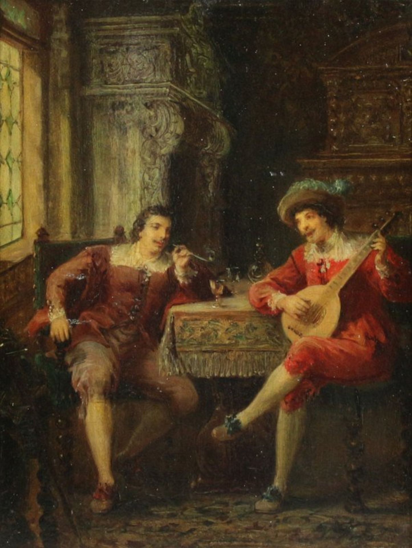 Charles Meer Webb 1830 - 1895 The Lute Player