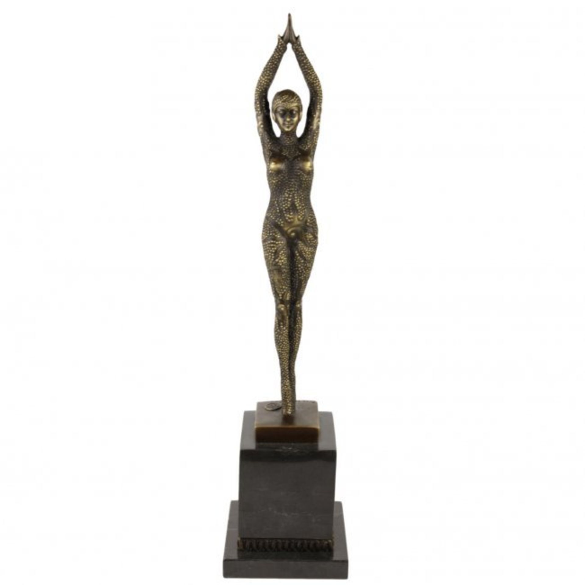 ART DECO SCULPTURE “DANCER”