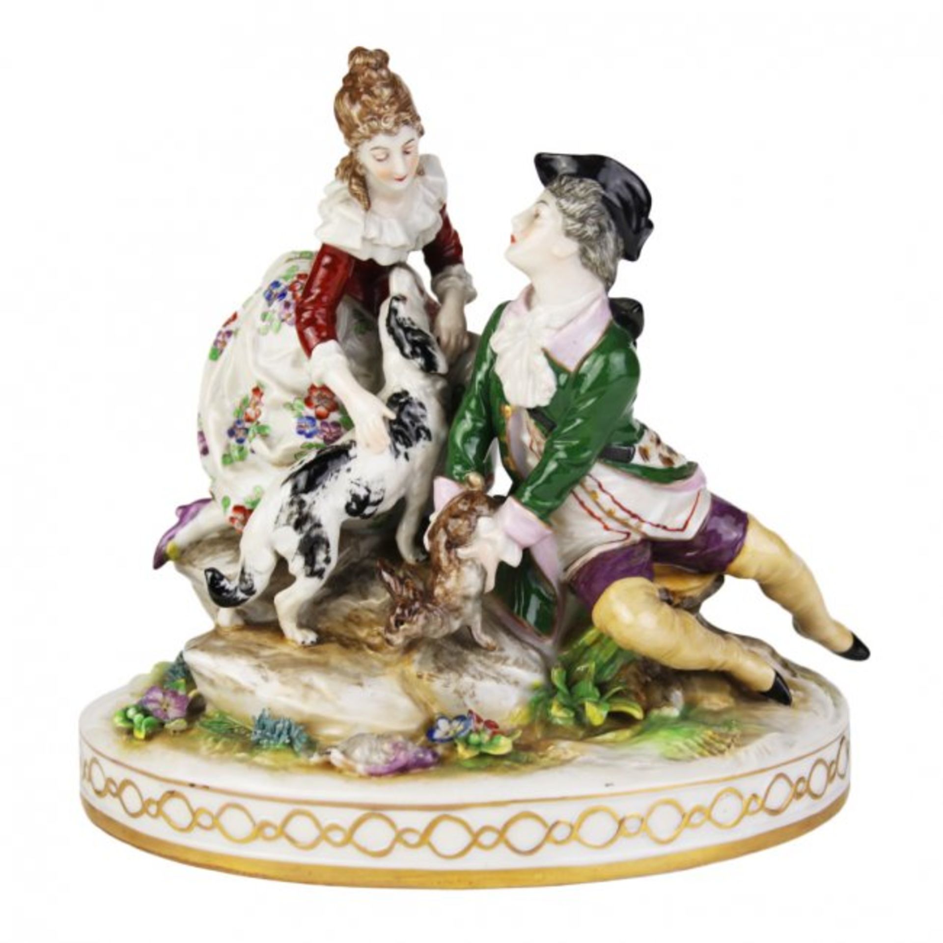 Porcelain sculpture by Sandizell Höffner & Co