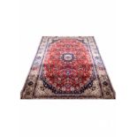 Persian handmade Tabriz carpet 355 x 255 cm