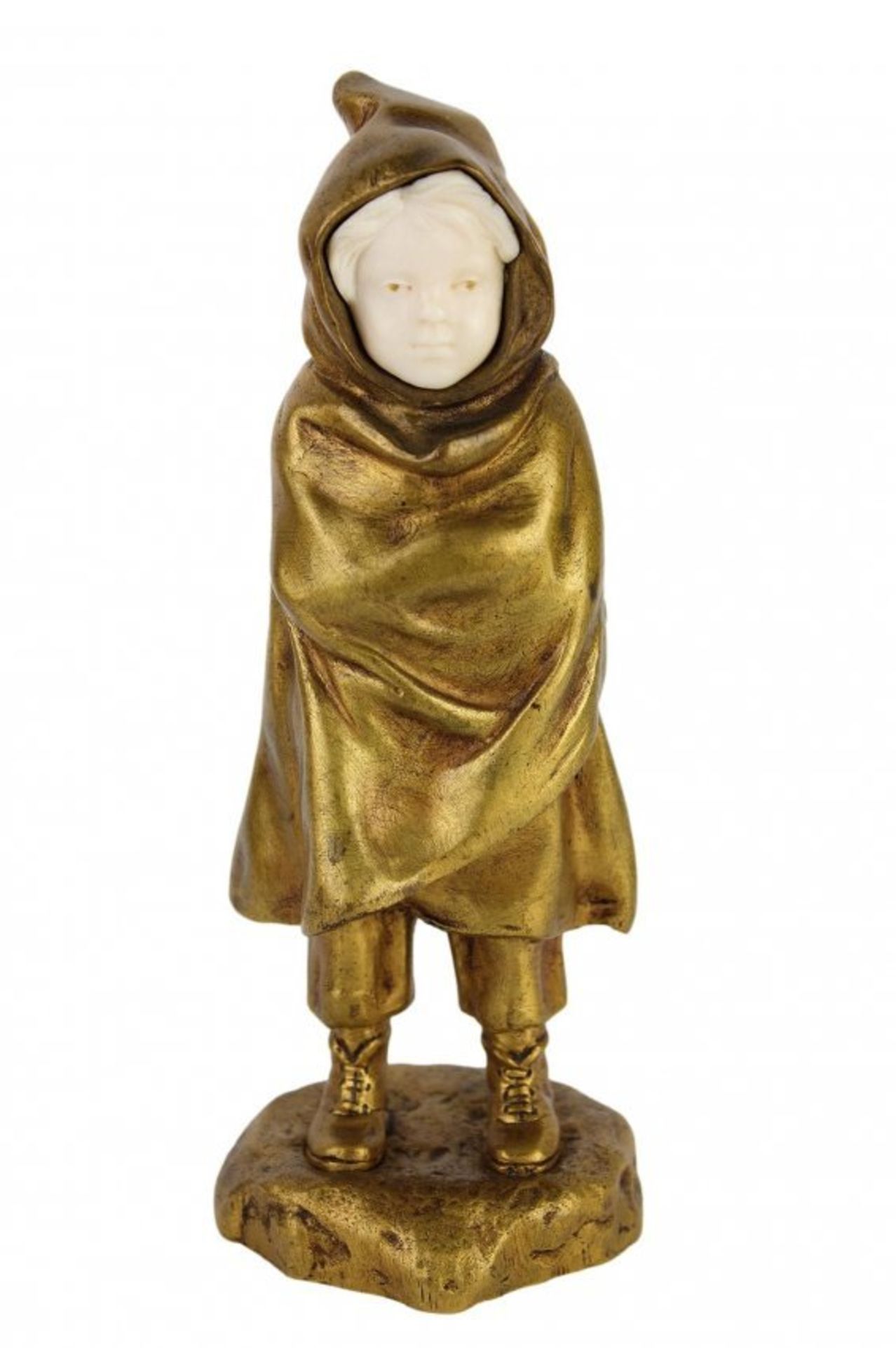 A. BOFILL SCULPTURE “BOY WITH A CLOAK”