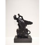 Rimantas Daugintis, Bronze Sculpture "Migrants"