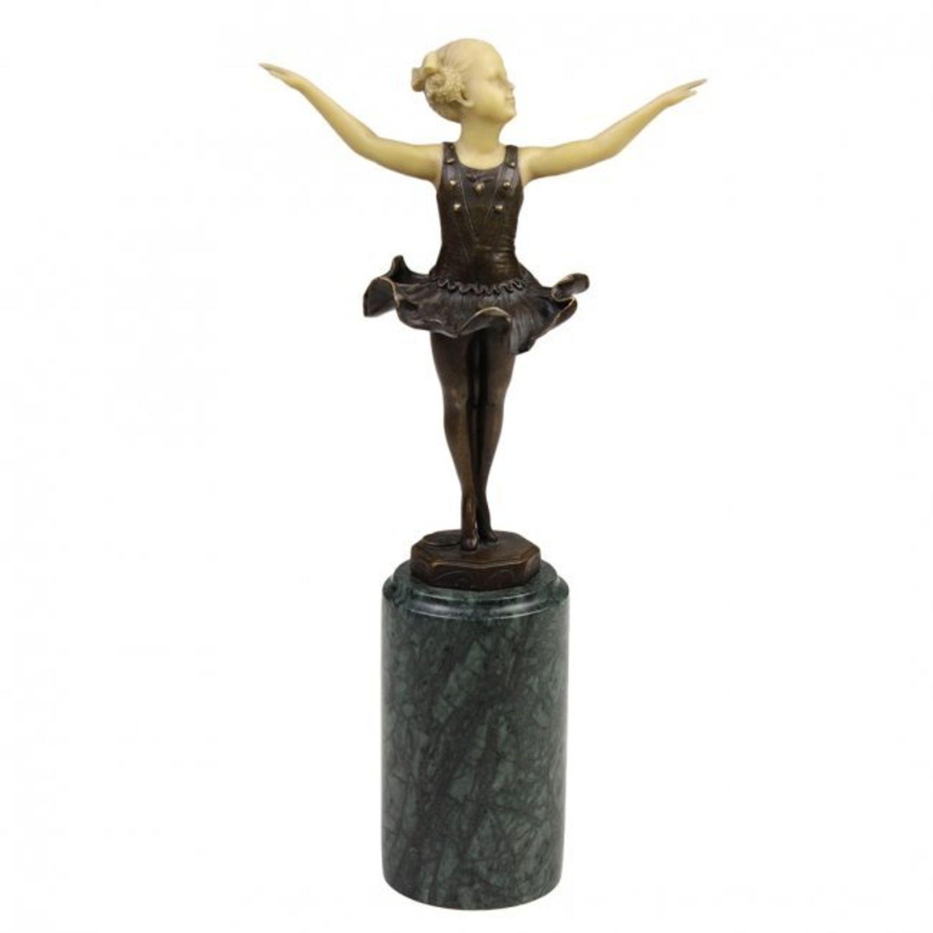 F. Preiss bronze sculpture “Little Ballerina”