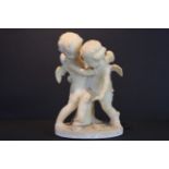 GUGLIELMO PUGI SCULPTURE " PLAYING CUPIDS"