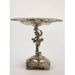 Antique silver plate Rococo Style