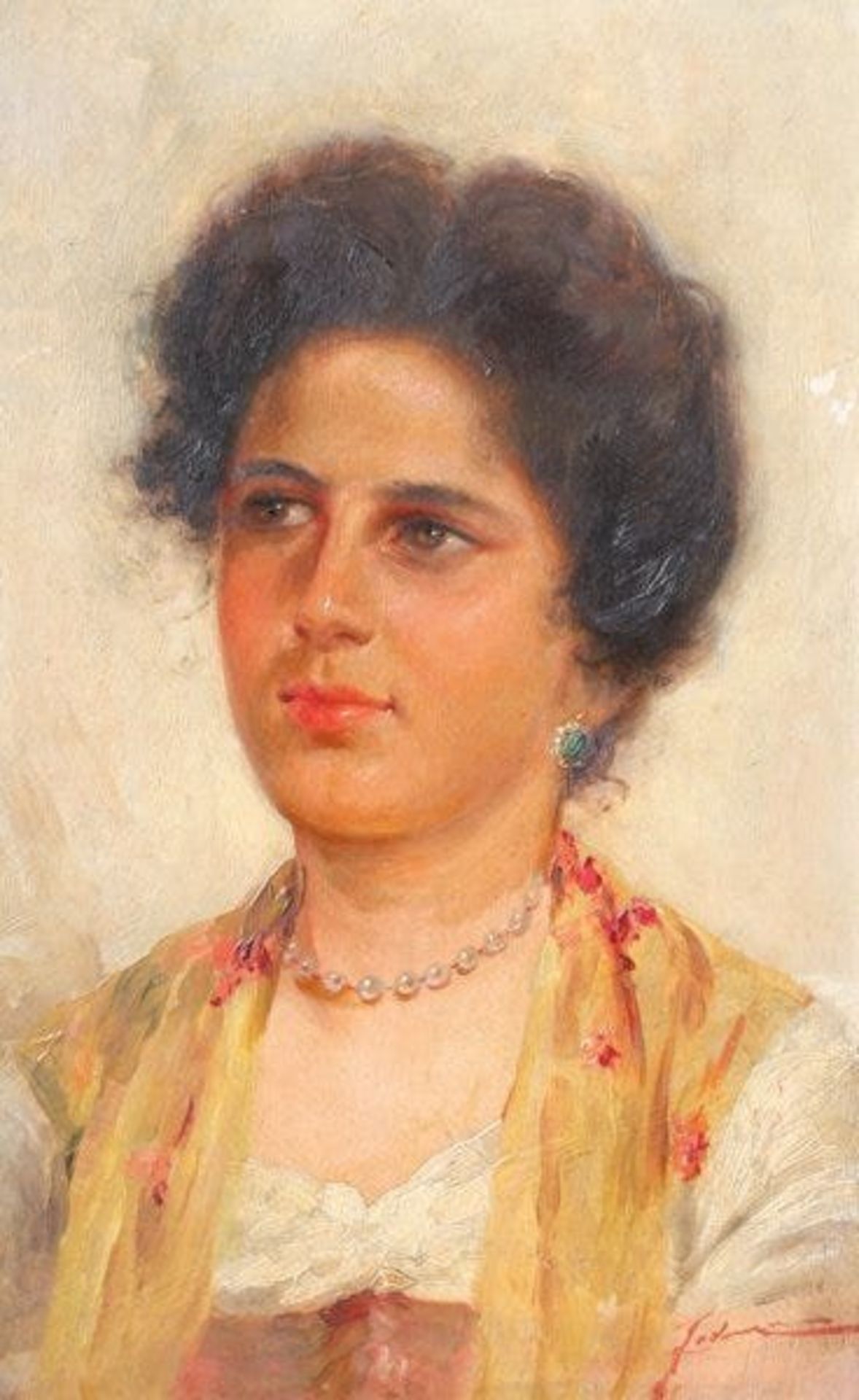 Eduardo FORLENZA 1861-1934 ITALIAN GIRL