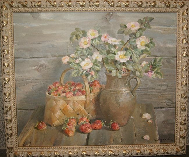 KHODOROVICH Vladimir Pavlovich b. 1947 The STRAWBERRYS