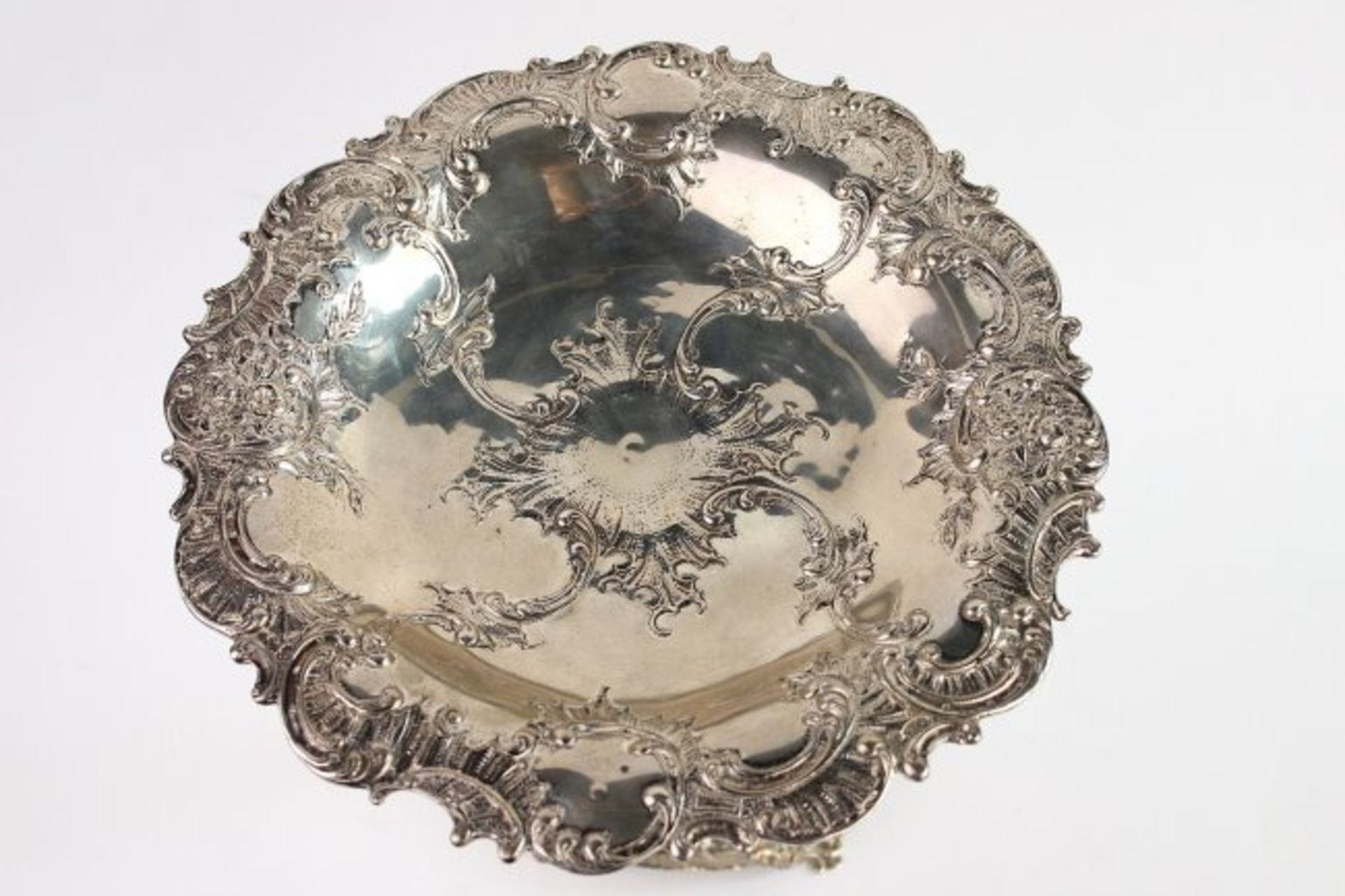 Antique silver plate Rococo Style - Image 2 of 5