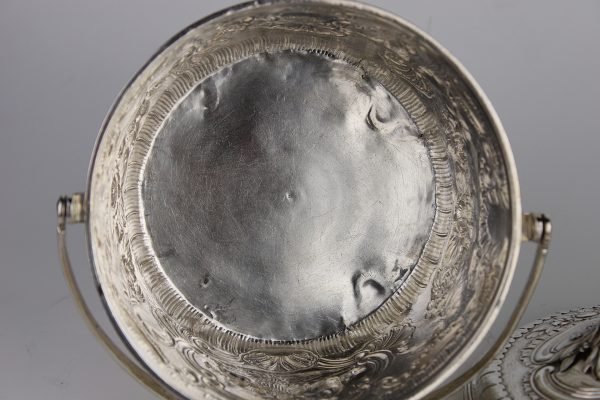 Antique silver candy bowl - Image 4 of 5
