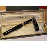 VINTAGE BOXED BLACK ONOTO PEN