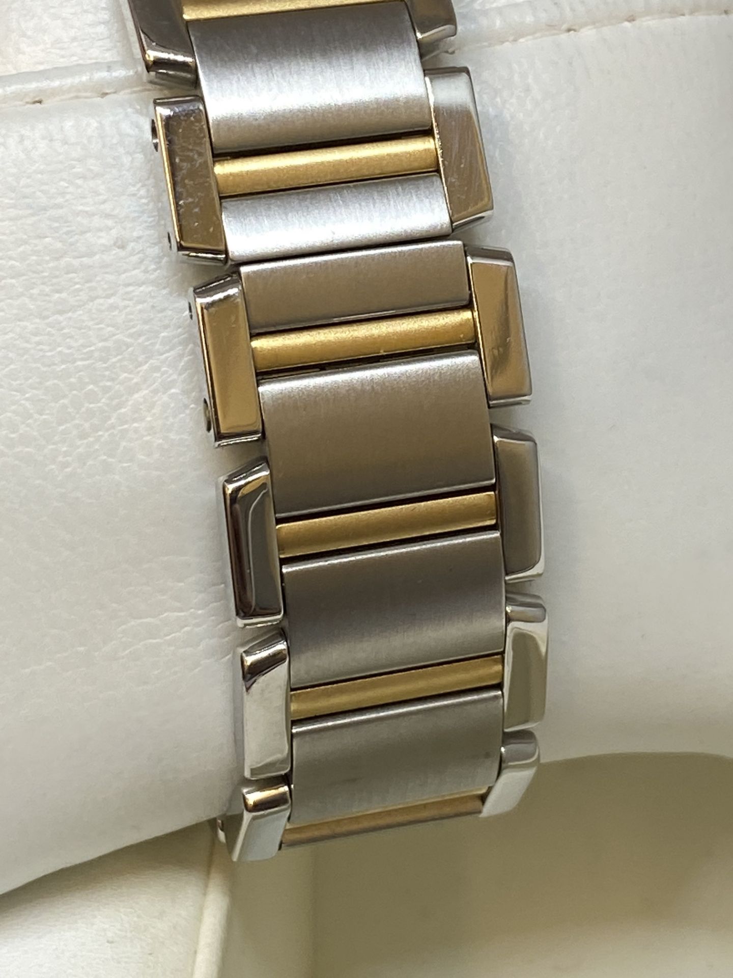 Cartier Steel & Yellow Gold Tank Francaise, 2302, Automatic - Image 7 of 10