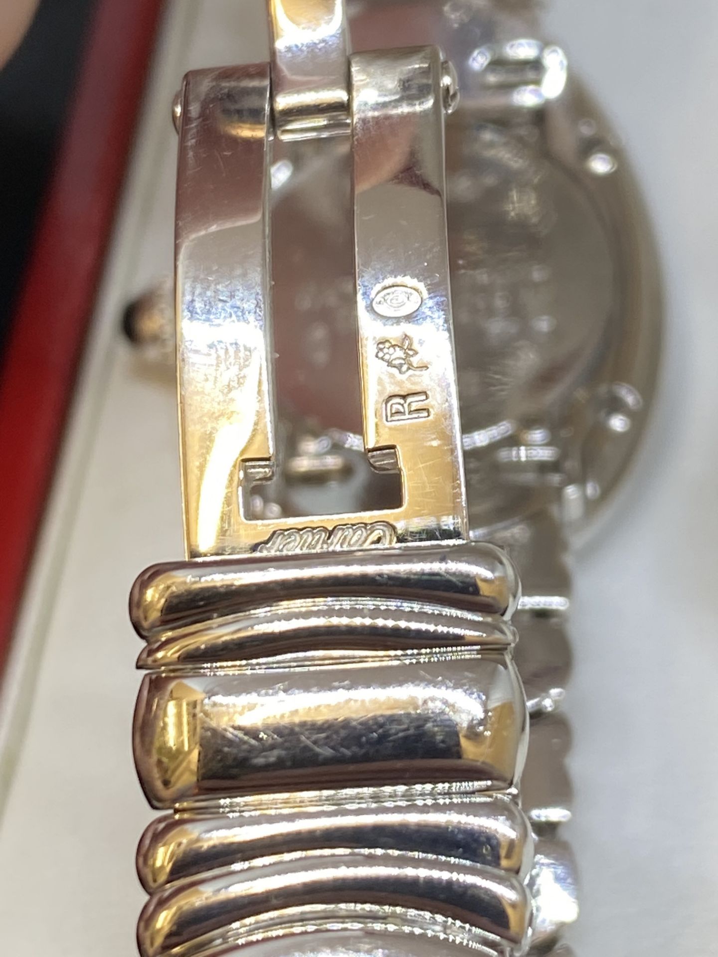 18ct White Gold Cartier Baignoire Mode;: 1955 Watch - Image 13 of 13