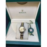 Rolex Steel & Gold Ladies Watch 6917 with Box