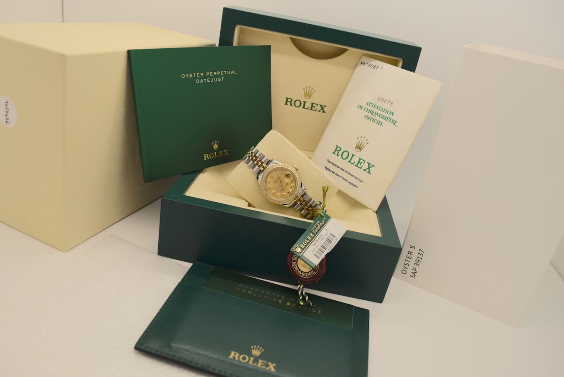 Rolex Datejust *Champagne* 26' - 18ct Gold & Steel (Rolex Certificate/ Box etc.) - Image 2 of 9