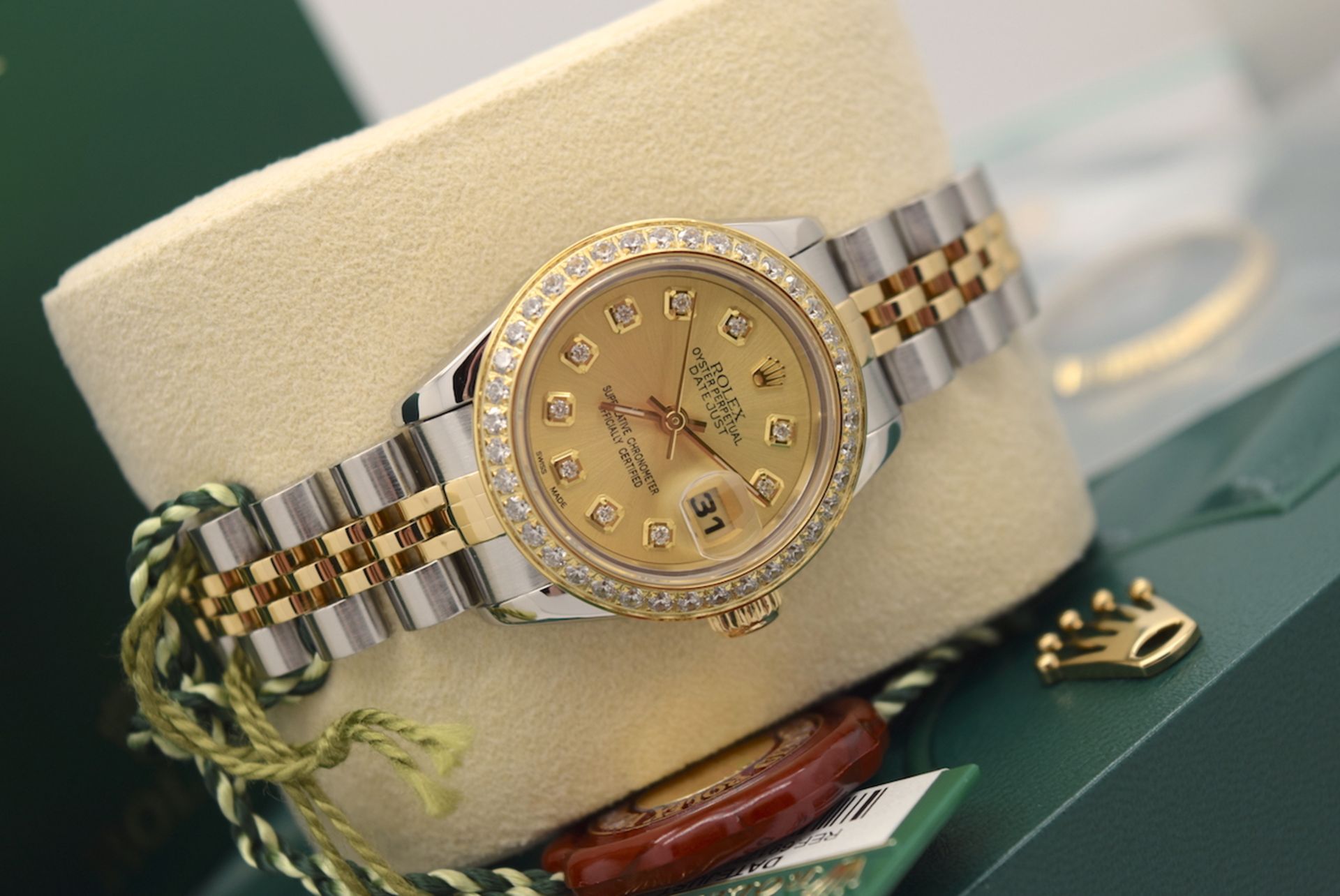 Rolex Datejust *Champagne* 26' - 18ct Gold & Steel (Rolex Certificate/ Box etc.)