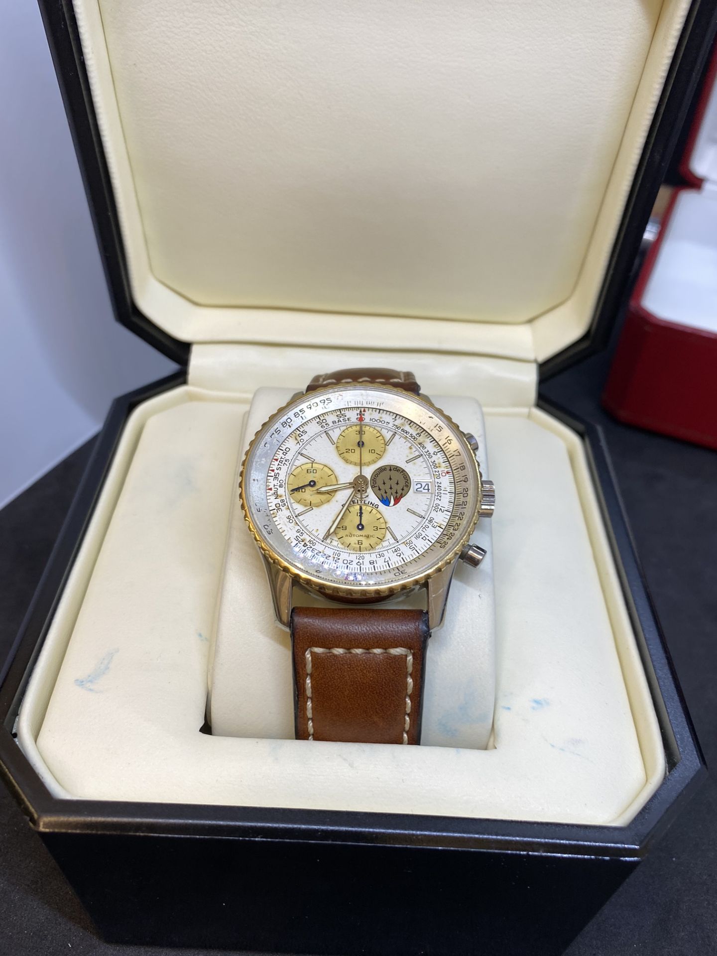 Breitling Navitimer Chronograph Watch with Box