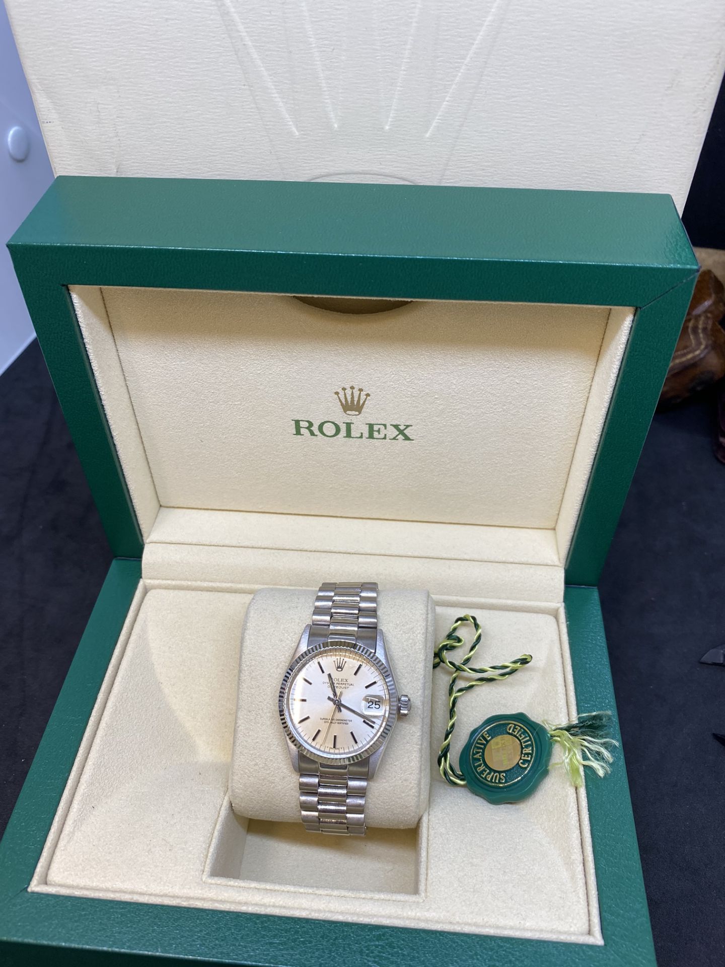 18ct Gold Rolex Watch with Box