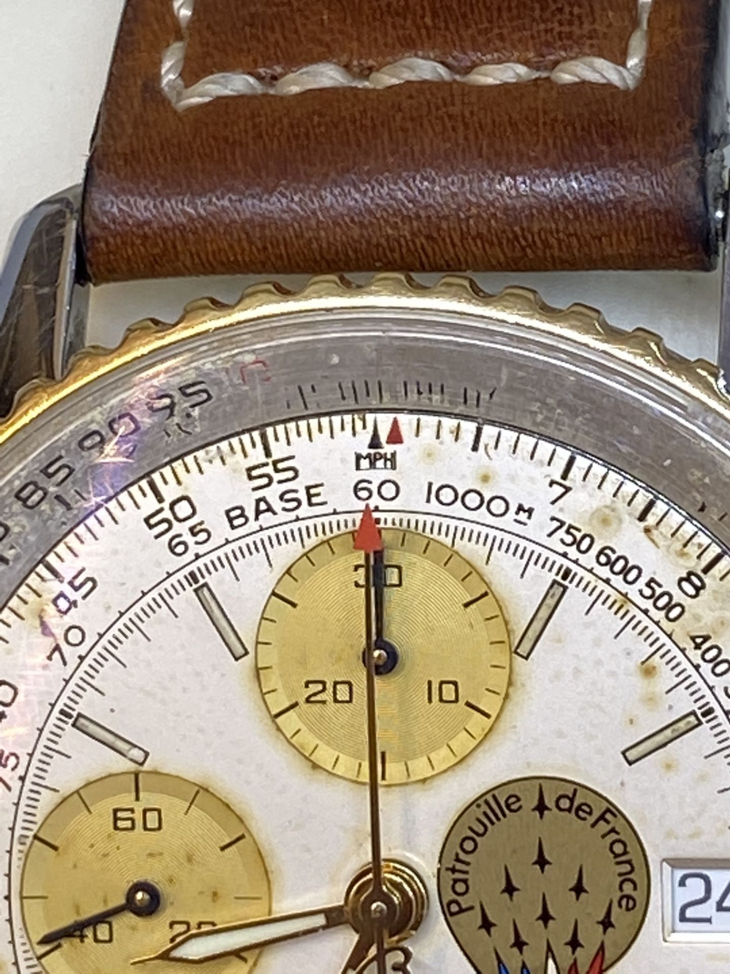 Breitling Navitimer Chronograph Watch with Box - Image 7 of 14