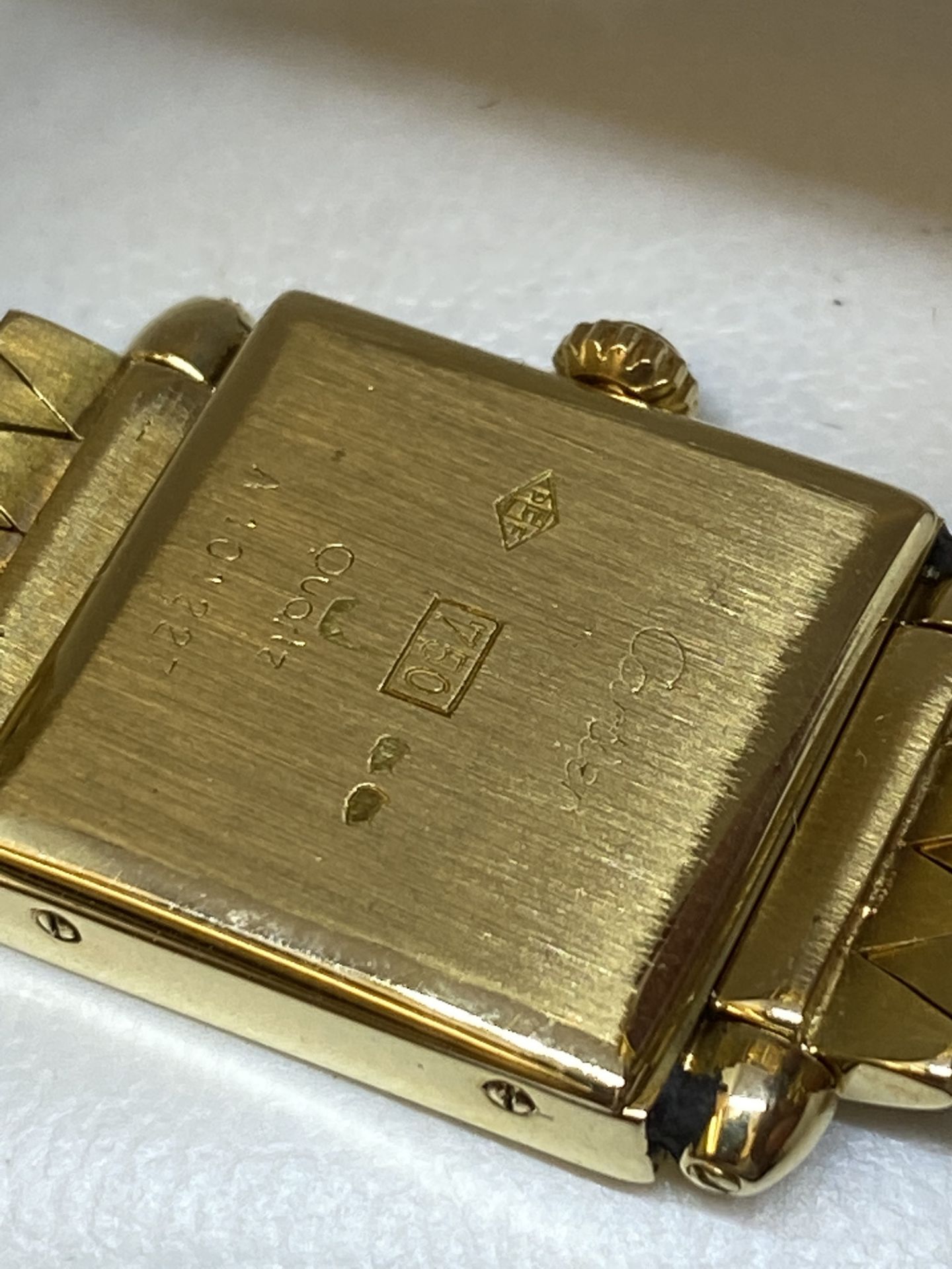 18ct Gold Cartier Watch Set with Diamonds - Image 7 of 11