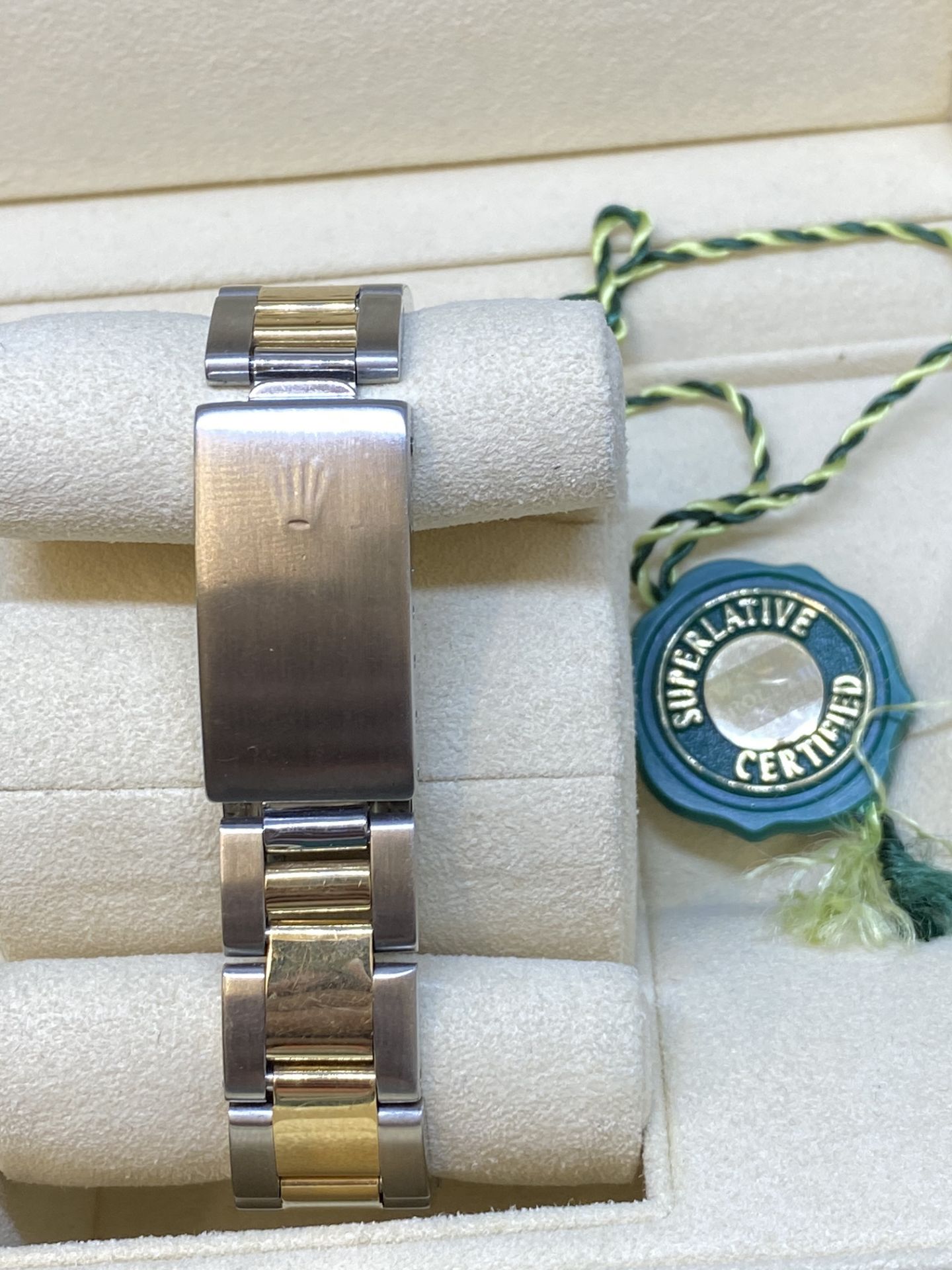 Rolex Steel & Gold Midsize Watch with Box - Image 7 of 10