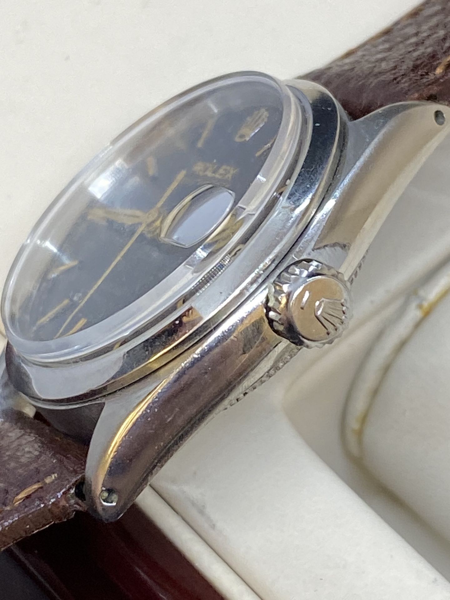 VINTAGE ROLEX S/STEEL WATCH - Image 7 of 11