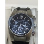 BVLGARI AUTOMATIC CHRONO DATE S/STEEL ERGON WATCH