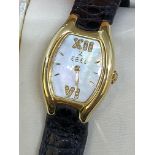 18ct GOLD EBEL BELUGA LADIES WATCH