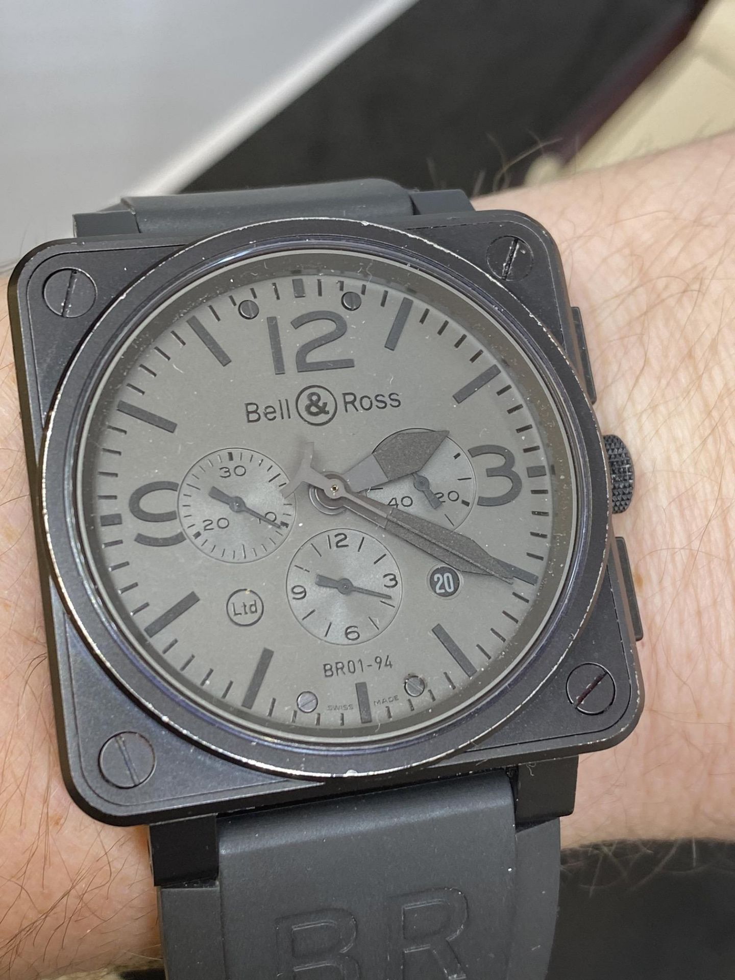 BELL & ROSS BRO1-94 LIMITED EDITION WATCH - Image 7 of 10