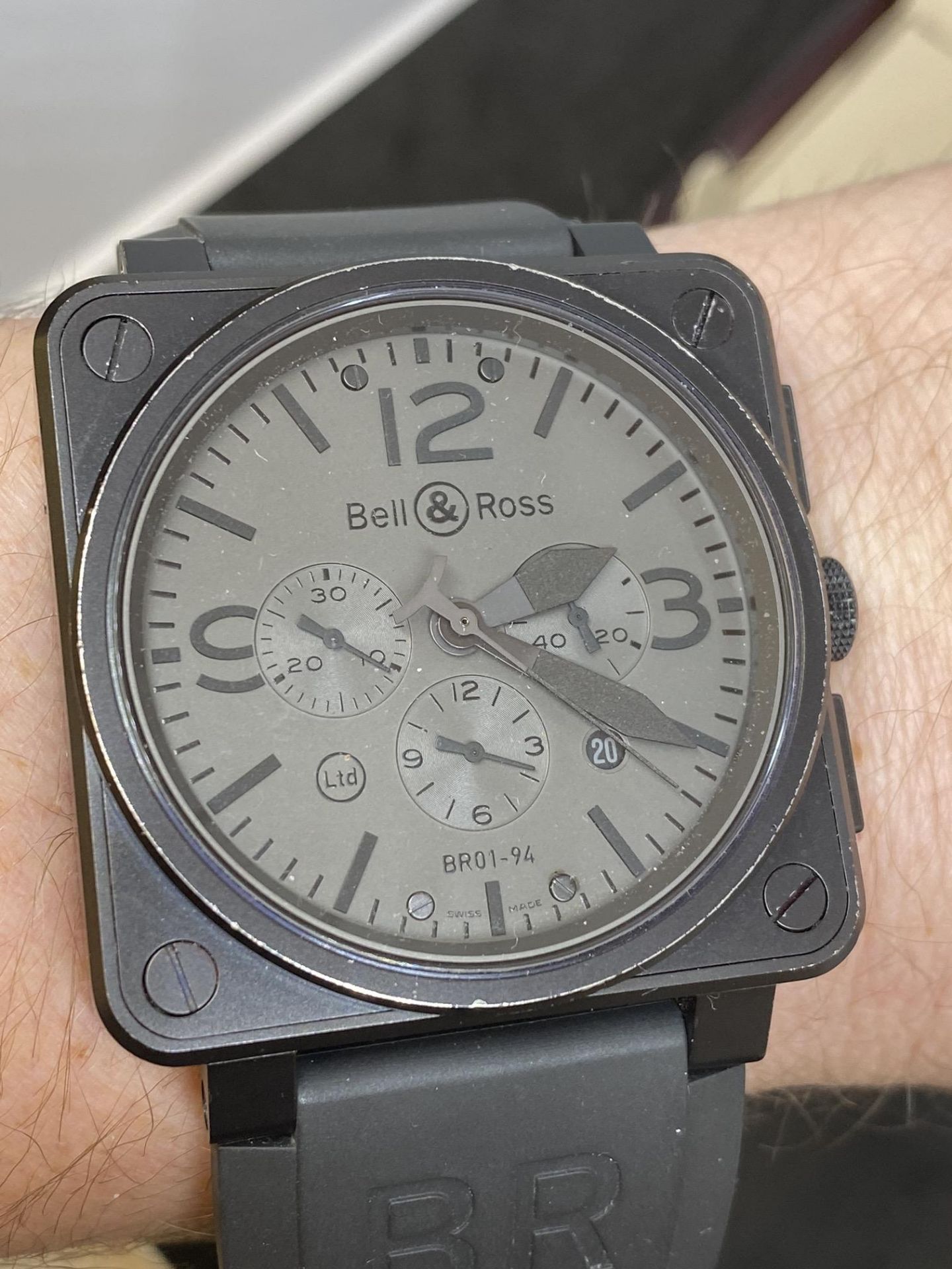 BELL & ROSS BRO1-94 LIMITED EDITION WATCH - Image 8 of 10