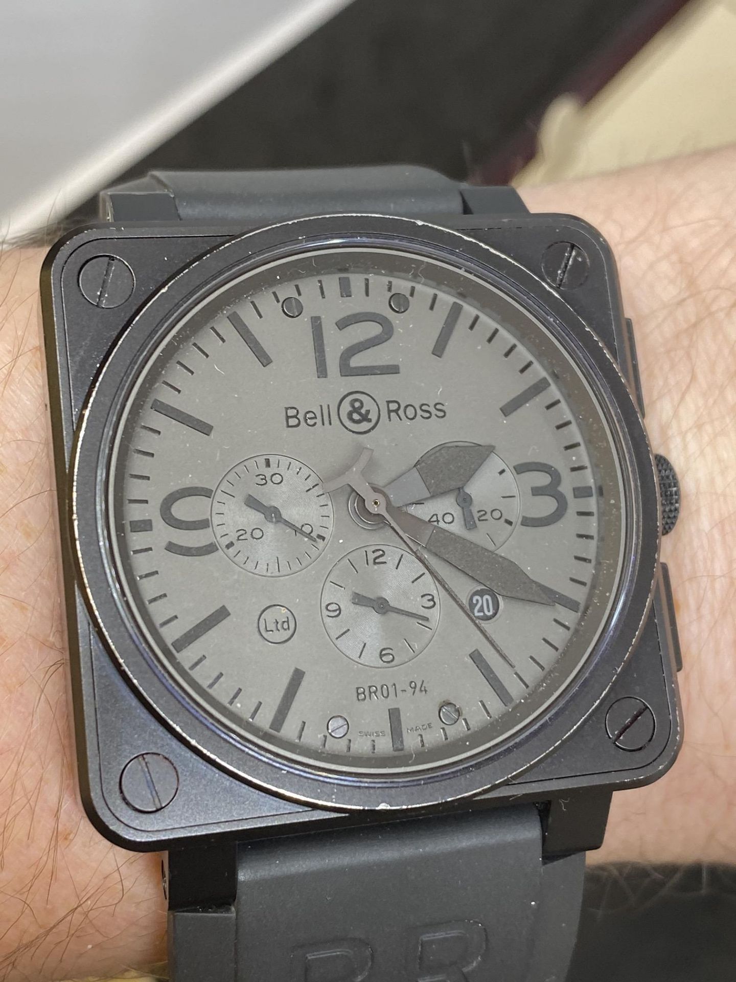 BELL & ROSS BRO1-94 LIMITED EDITION WATCH - Image 9 of 10