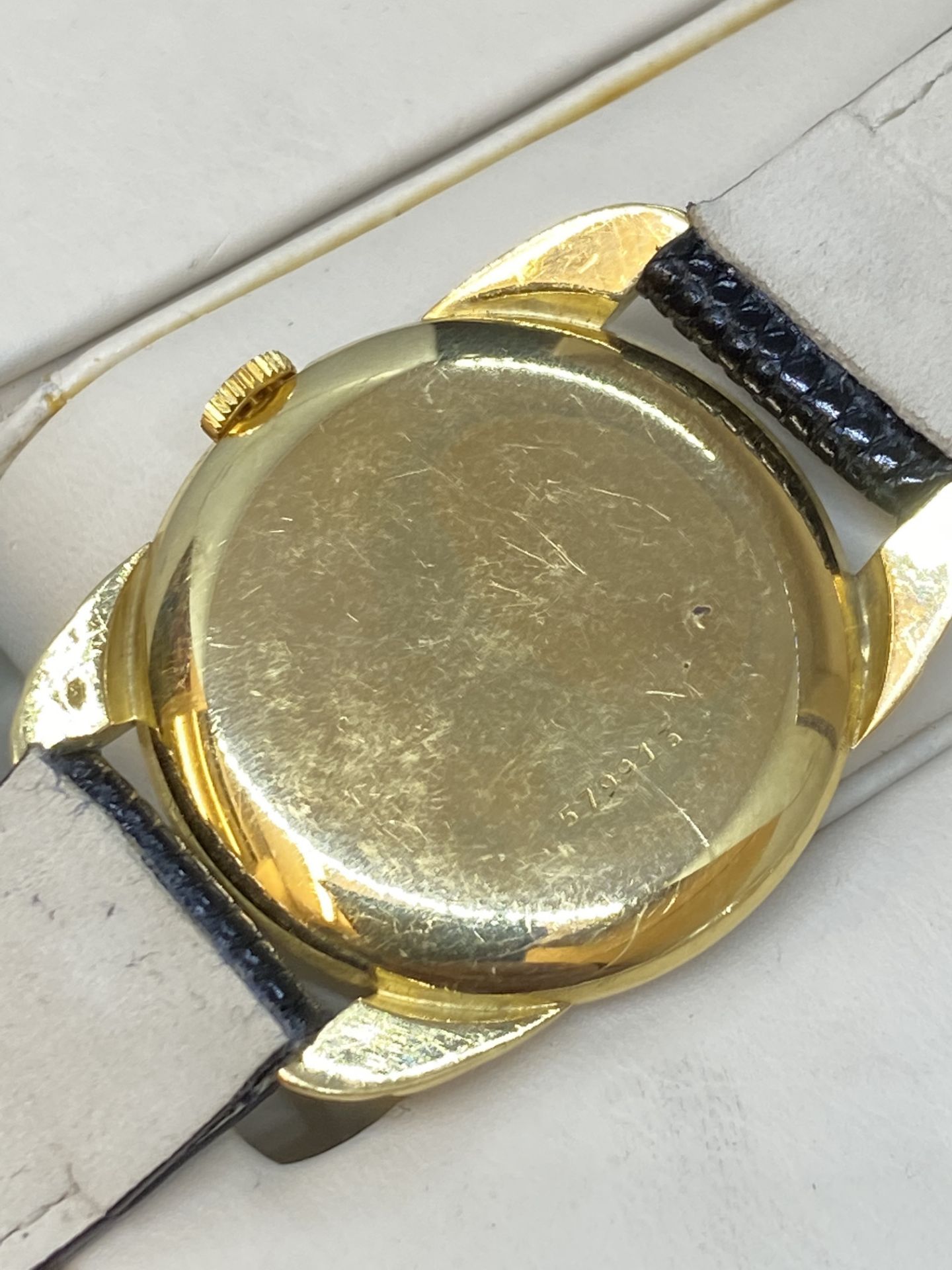 18ct GOLD WATCH MARKED TIFFANY & CO WITH FAB SUISSE MOVEMENT - Image 6 of 12