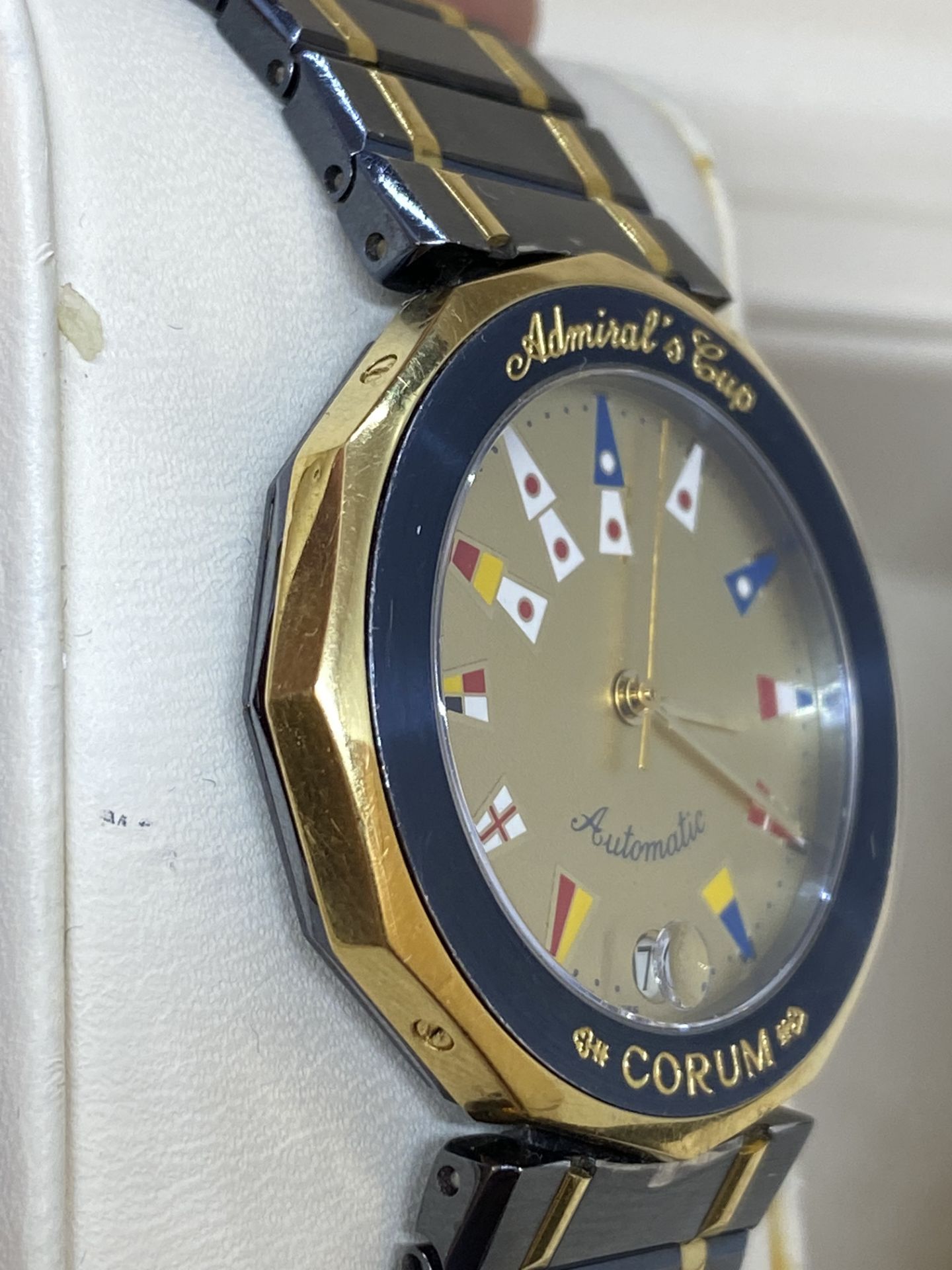 CORUM ADMIRALS CUP 18ct GOLD & S/STEEL AUTOMATIC WATCH - Image 6 of 13