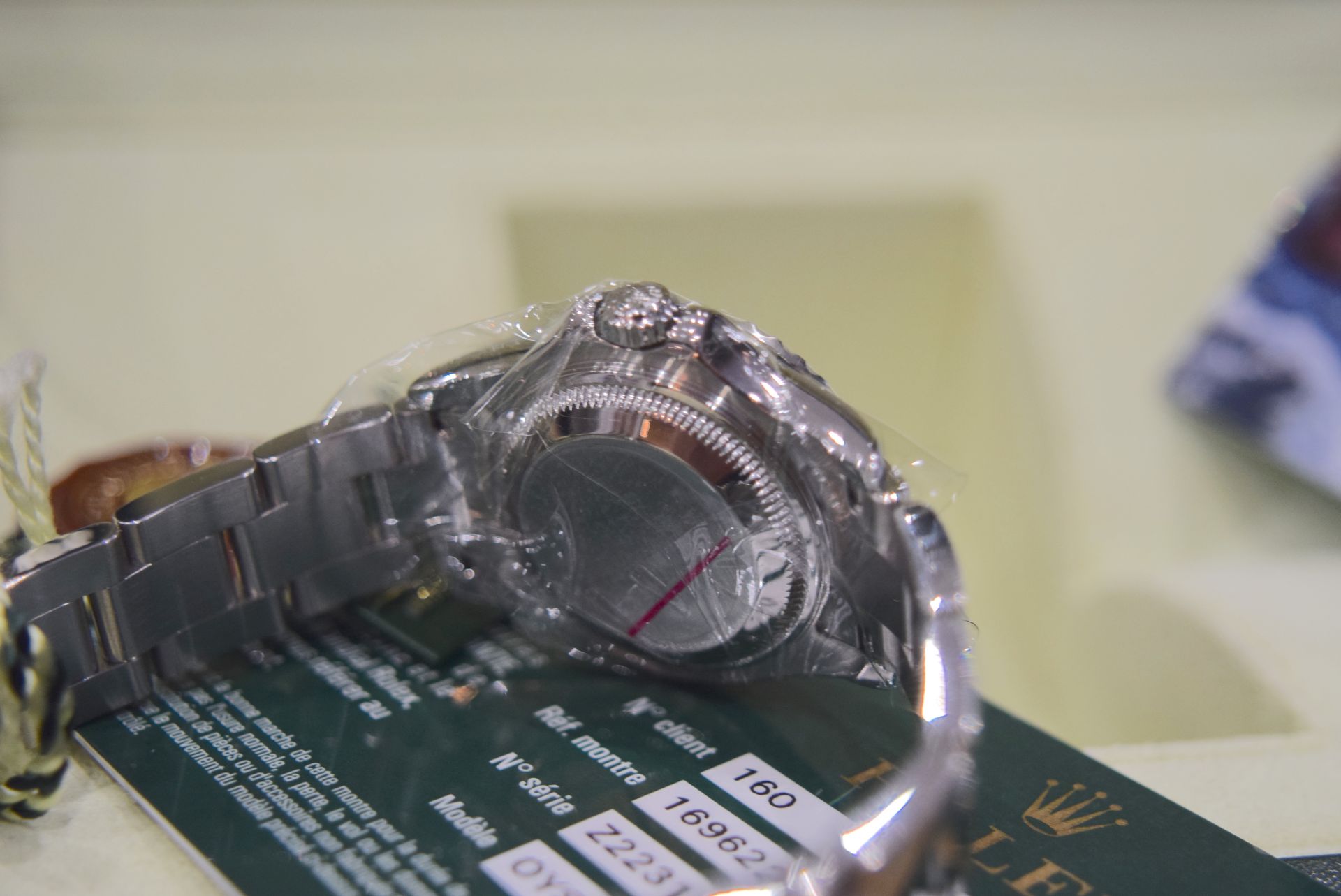 *Beautiful* Rare 'Rolesium' Rolex Yachtmaster - Steel & Platinum (950) (Rolex Certificate/ Box etc.) - Image 5 of 13