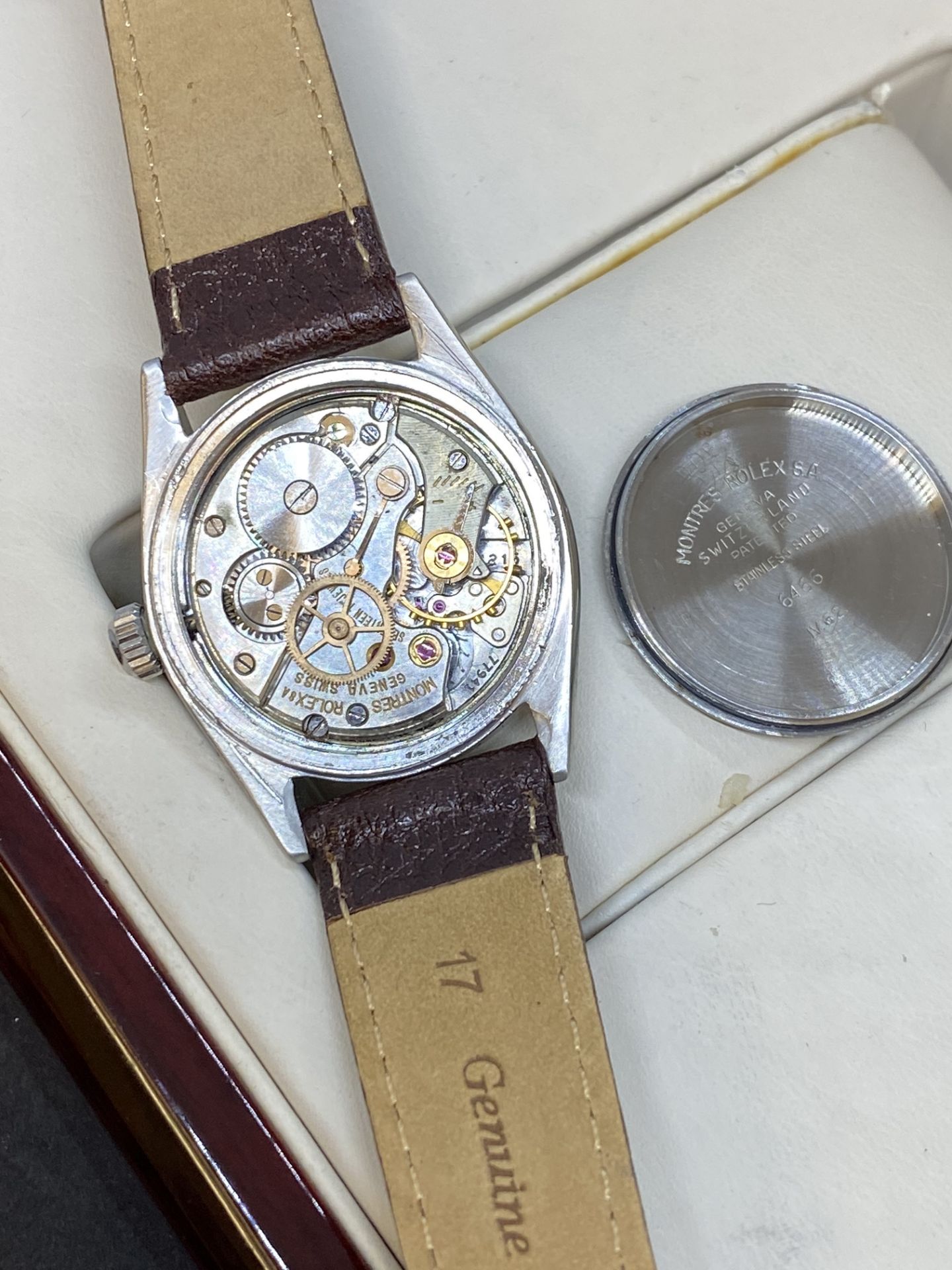 VINTAGE ROLEX S/STEEL WATCH - Image 6 of 11